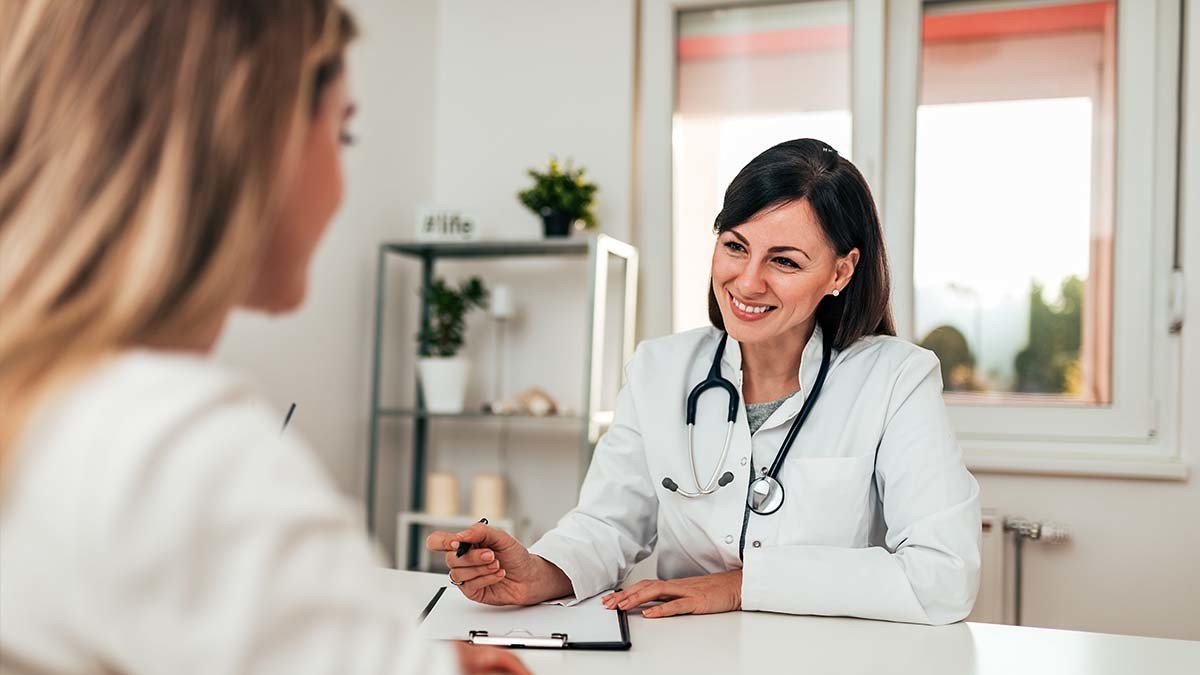 Doctor-at-table